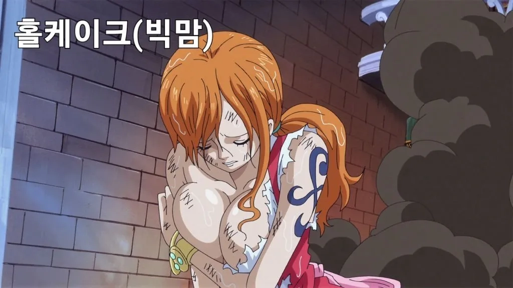 원피스 나미 가슴이 자꾸 커지는 이유