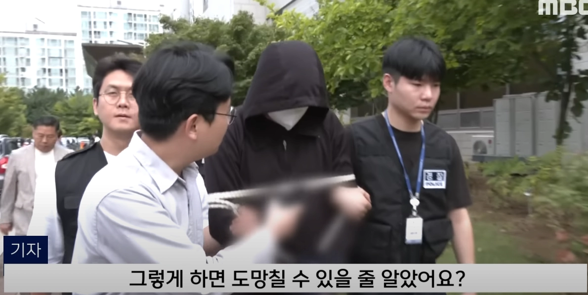 안산 음주운전 기자 질문