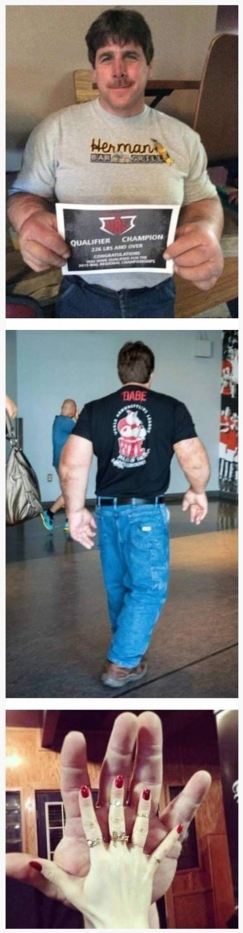 팔씨름선수 피지컬