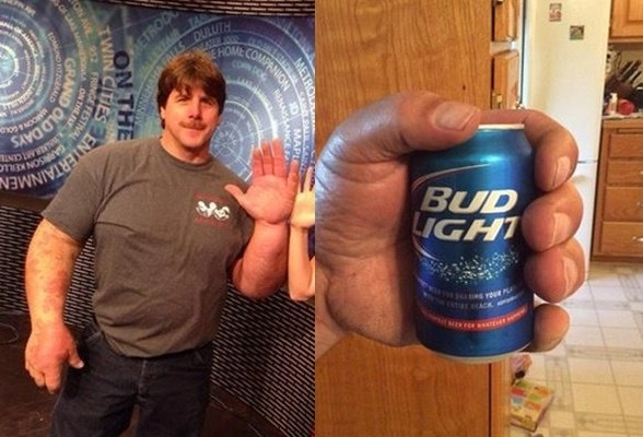 팔씨름선수 피지컬