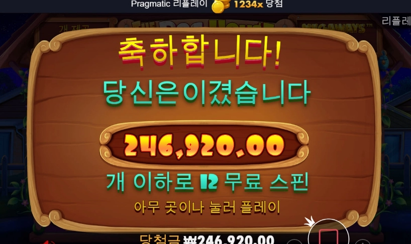 슬롯 인생 첨으로..