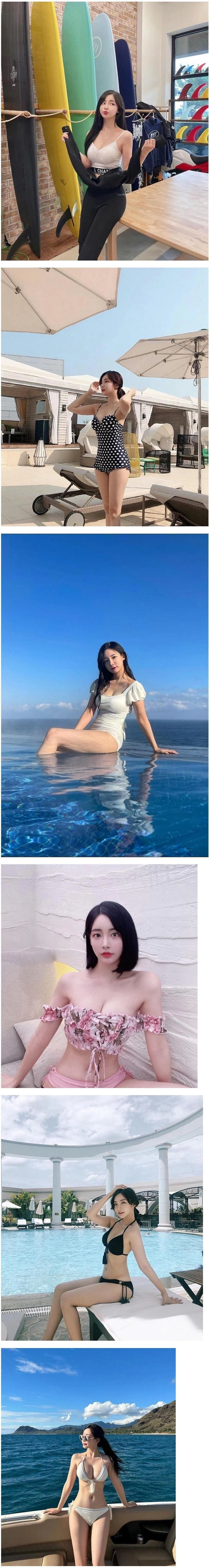 화보 촬영한 아나운서