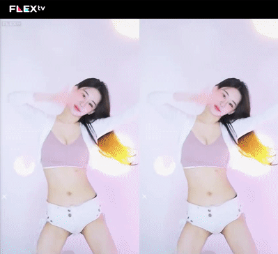 움짤)개미허리에 웨이브까지 섹댄의 고수등장!!