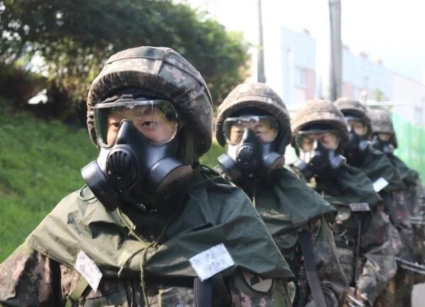 요즘 국군 방독면 근황