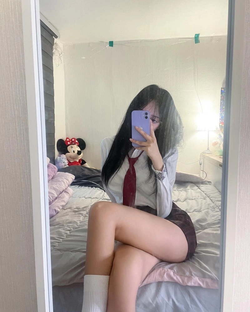 돌핀팬츠가 잘어울리는 고딩