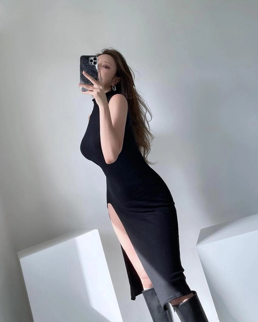 모델 최소미 팬트리 노출 몸매