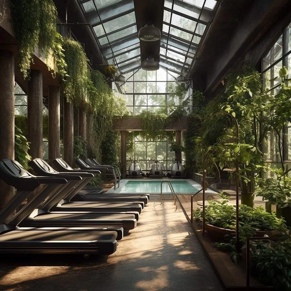 호불호 갈리는 헬스장 인테리어