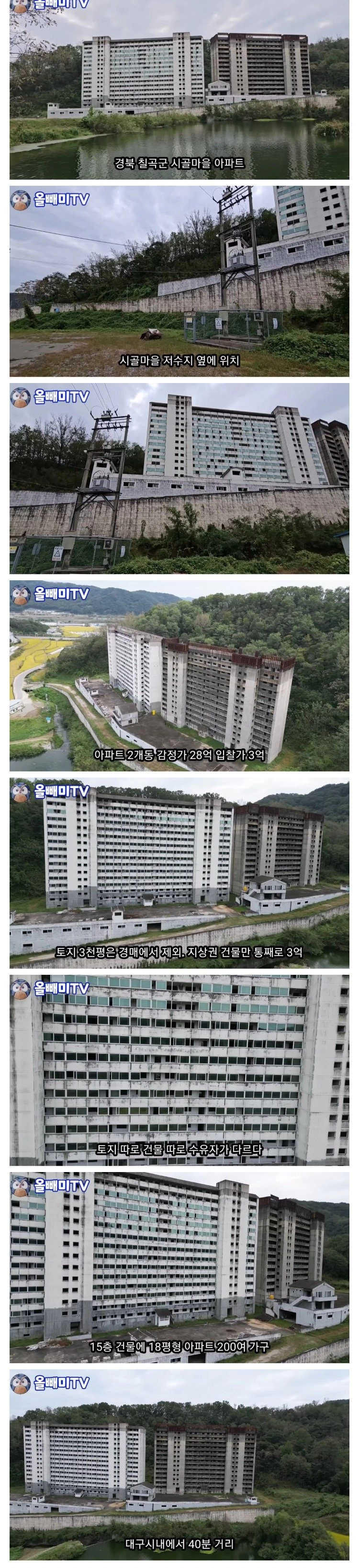 아파트 200채 값이 겨우 3억인 곳