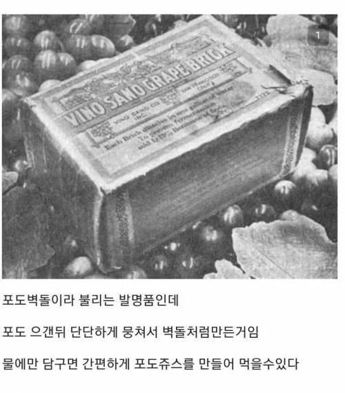 100년전 미국 금주법때 발명한 식품