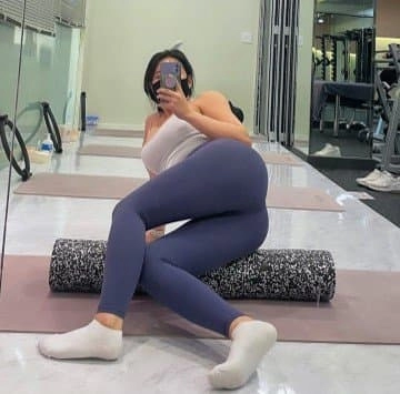 인스타 레깅스 오운완 자세