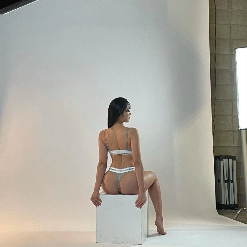 핫한 바디프로필 촬영하는 필라테스 강사