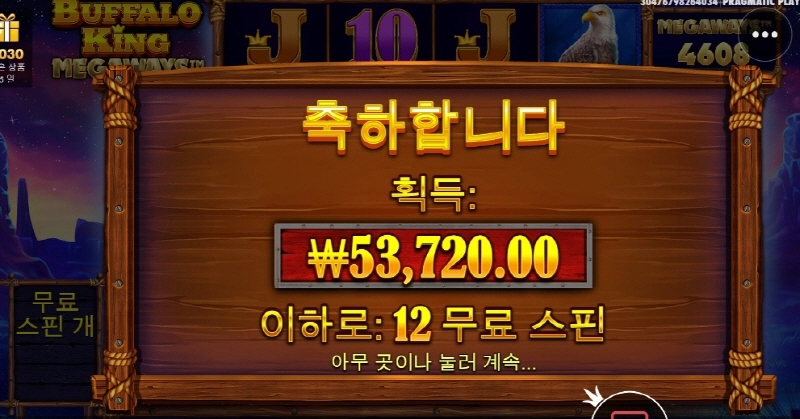 버팔로킹 메가웨이 후기