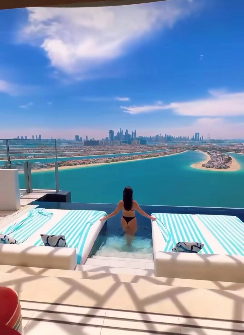 흔한 두바이의 호텔 뷰