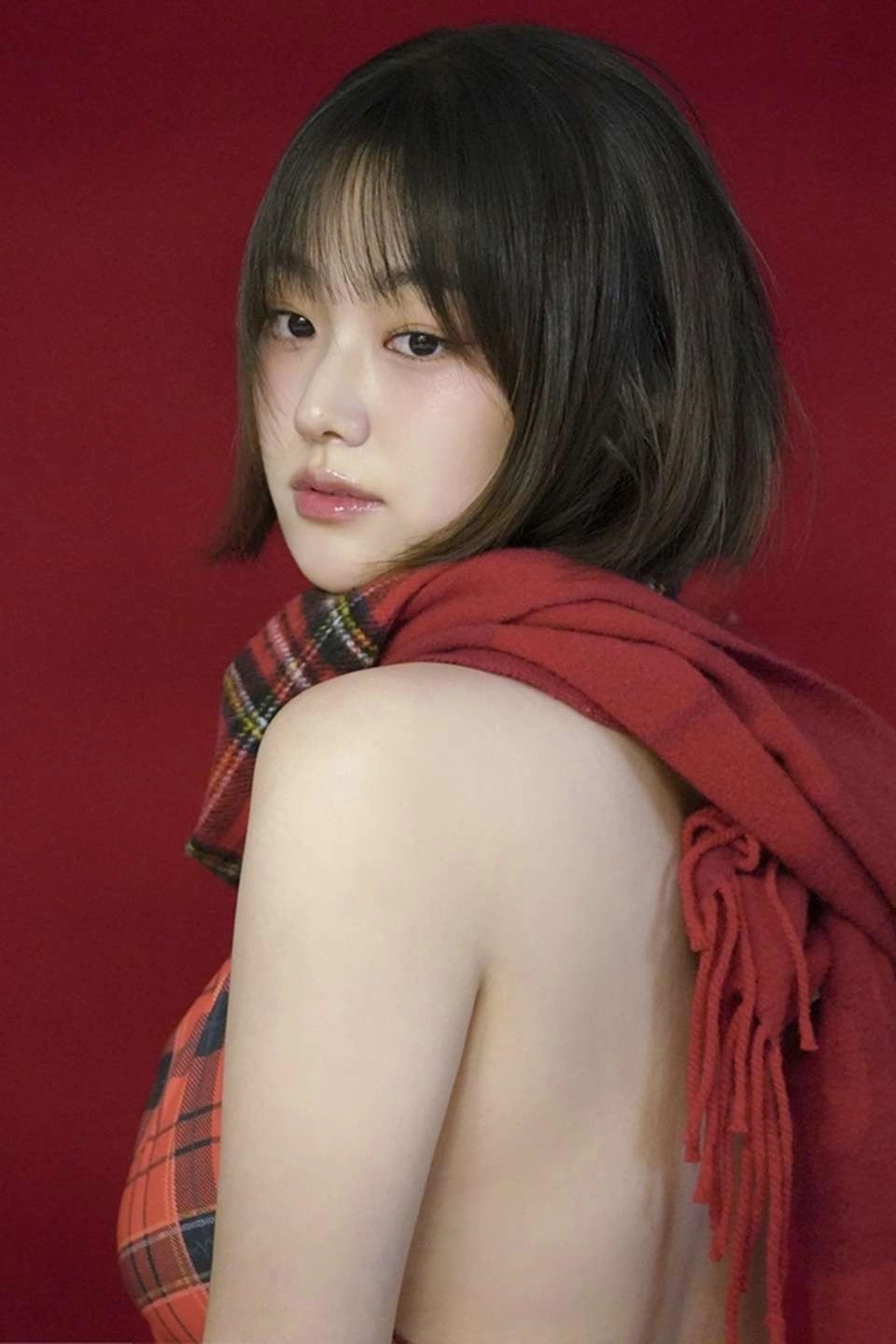 구구단 강미나 크리스마스 화보 촬영