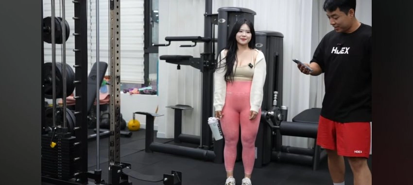 유튜버 헬고생 보정 전후