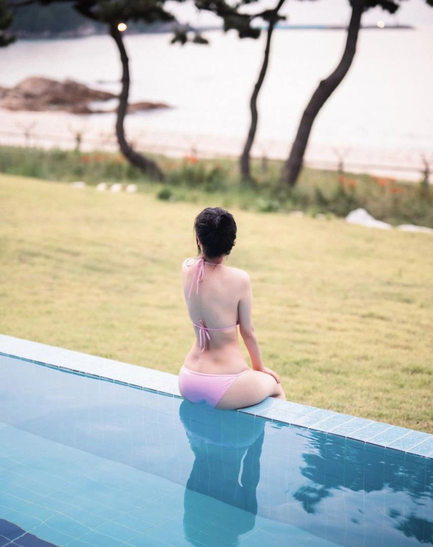 임신마려운 핑크 비키니 BJ 이아린