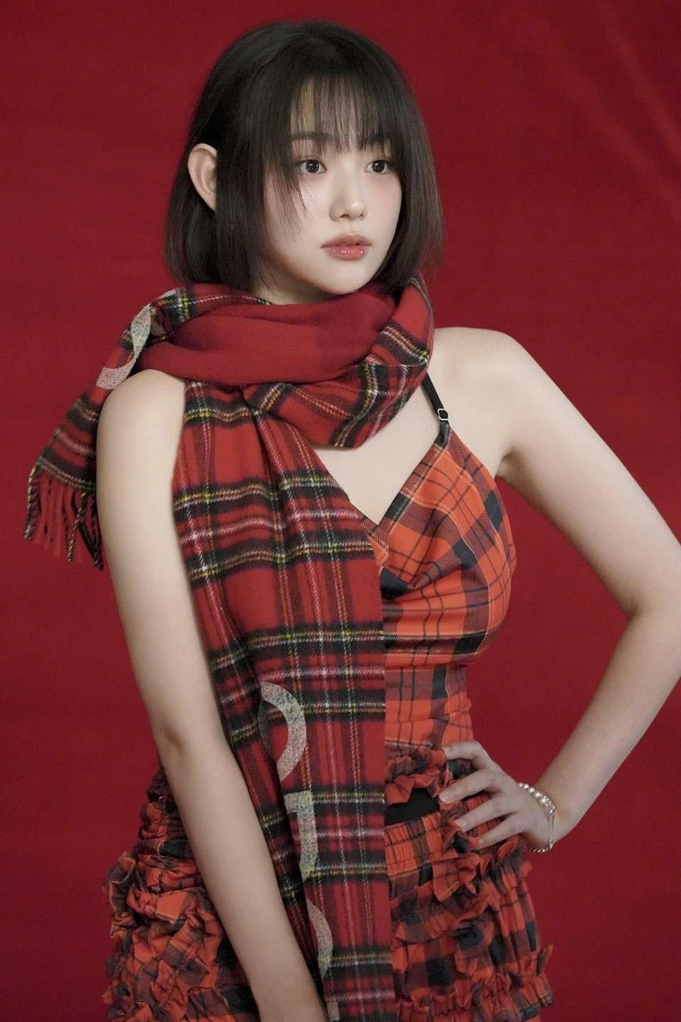 구구단 강미나 크리스마스 화보 촬영