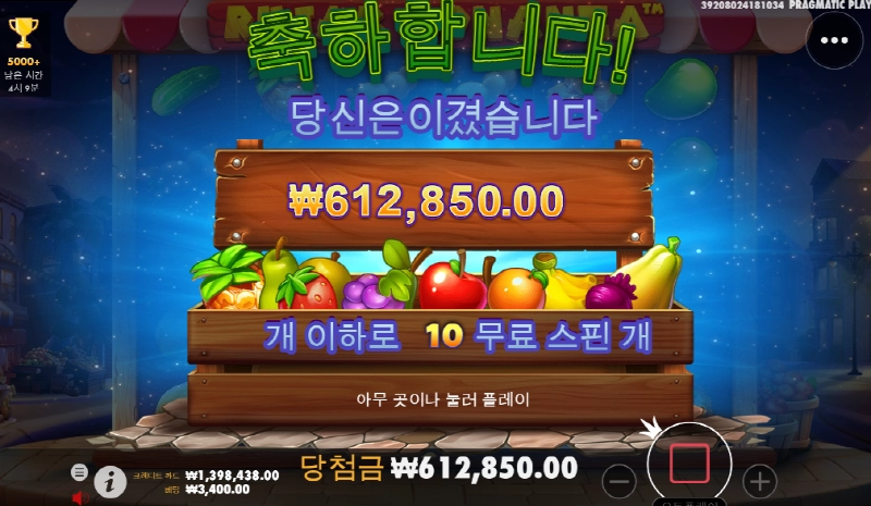 루작보난자 본전치기