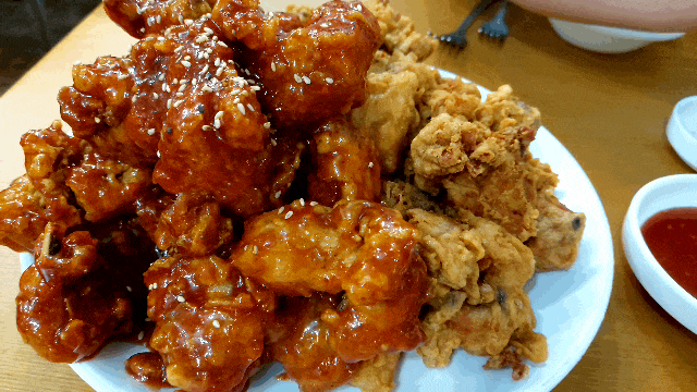 광주 양동시장의 명물 양동통닭