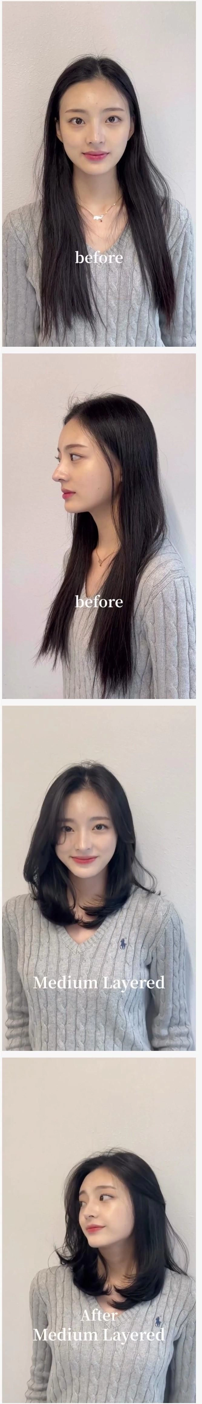 여자도 머리빨 중요하네요