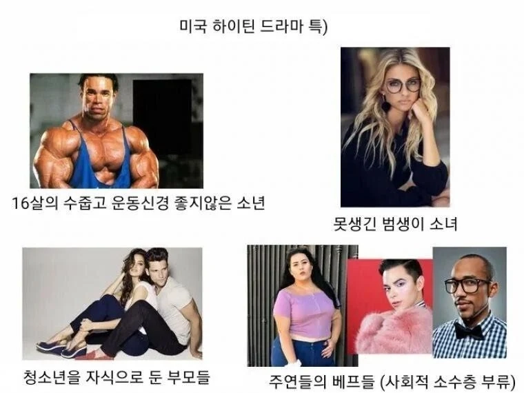 미국 하이틴 드라마 특징