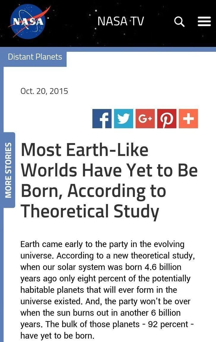 나사 공식 발표 외계인이 지구 방문 못하는 이유