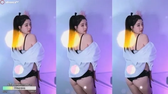 섹시한 엉큰녀 댄스 여캠 궁뎅이살