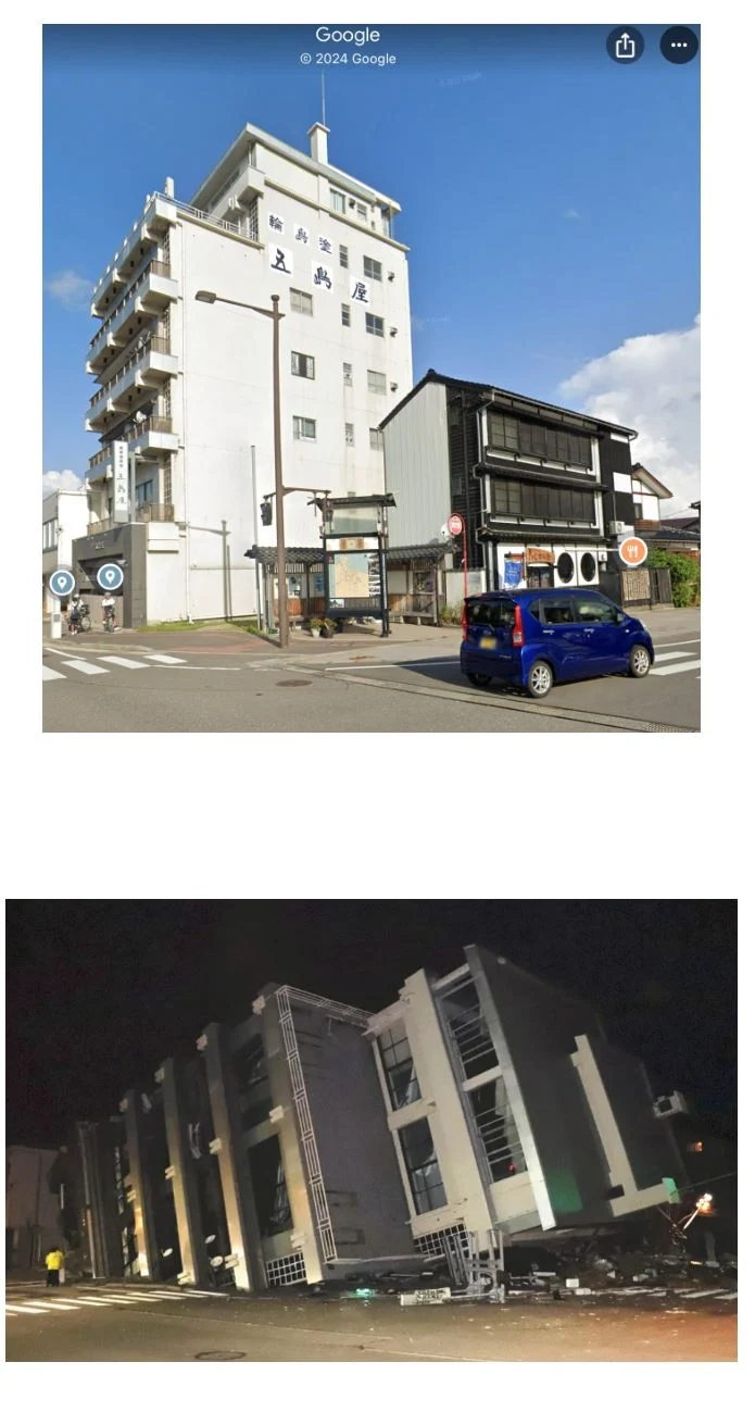 일본 내진 설계 건물 근황