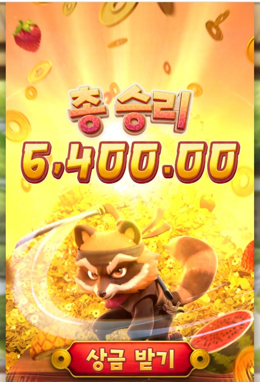 pg소프트 닌자 라쿤