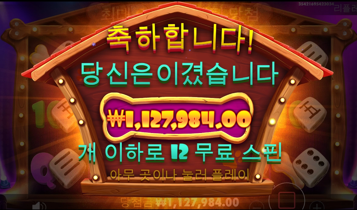 개집 보너스 쥑이네~