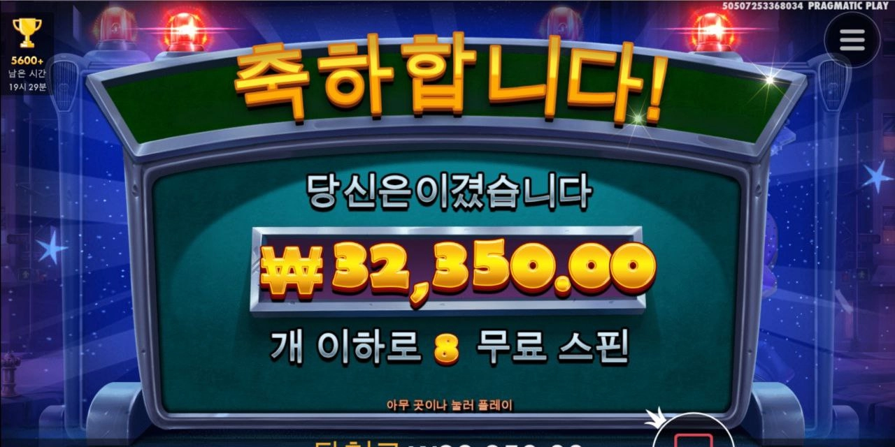 캐쉬 패트롤 15번만에 보너스