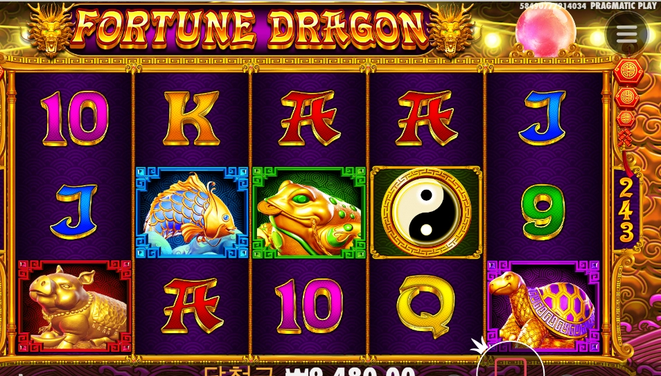 포춘 드래곤 바닥돌리기