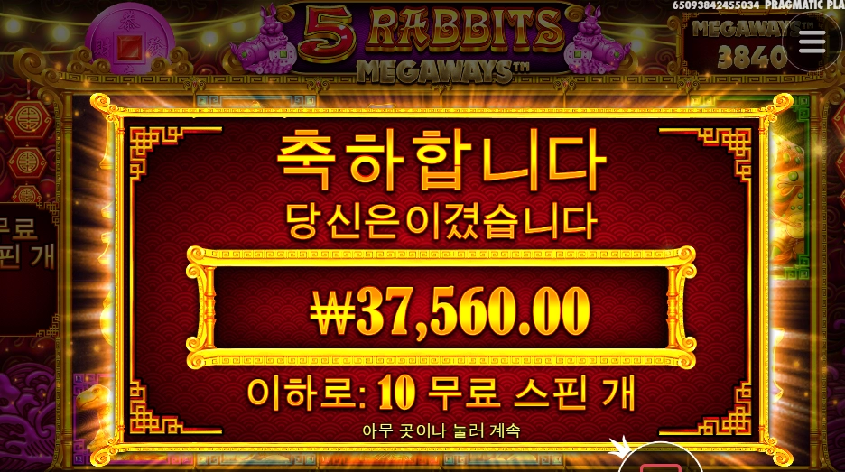 역시 나의 5토끼