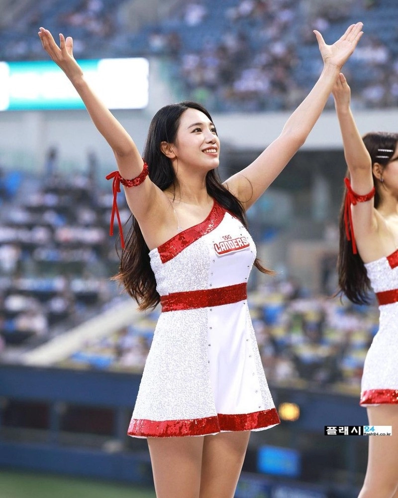 건강한 도정은 치어리더