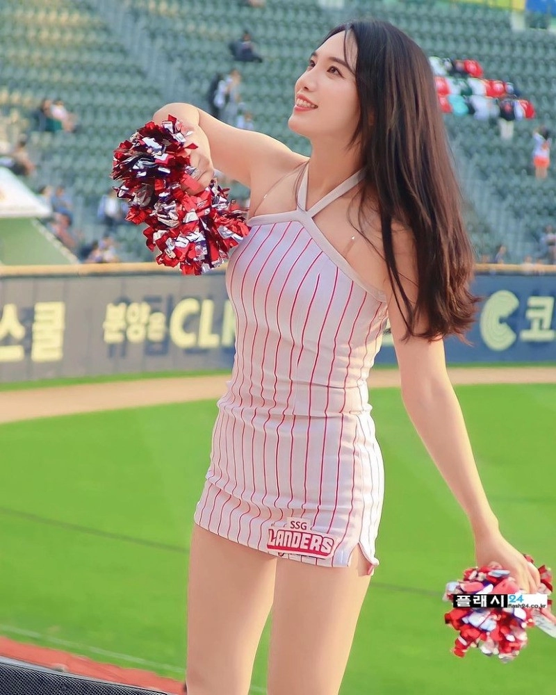 건강한 도정은 치어리더