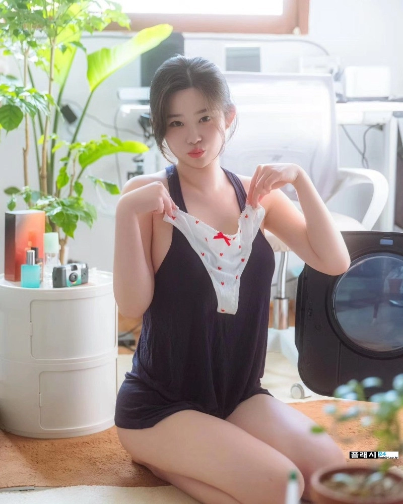 자취하는 주말 여친 모습