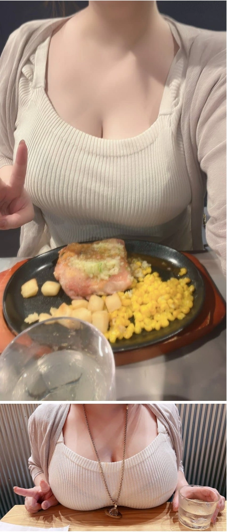 본인의 거대함 자랑하고 싶었던 누나들