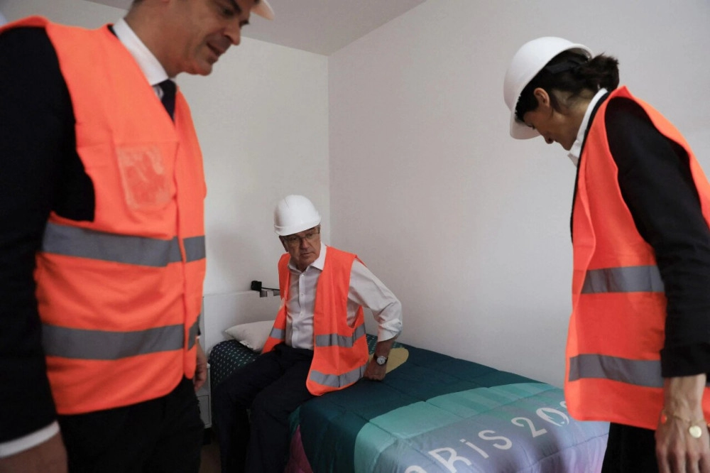 안티-야스 침대를 도입한 2024 파리 올림픽