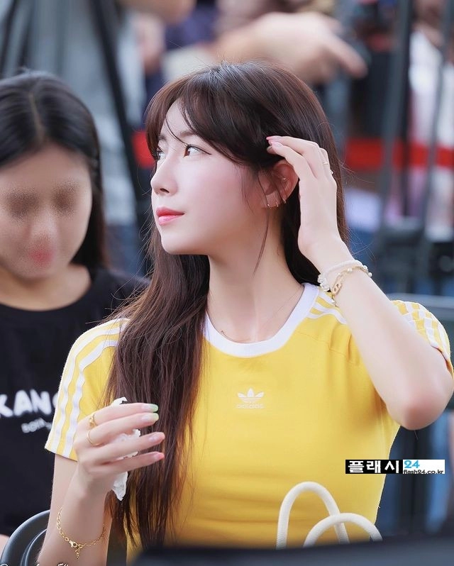 대만 진출한 안지현 치어리더