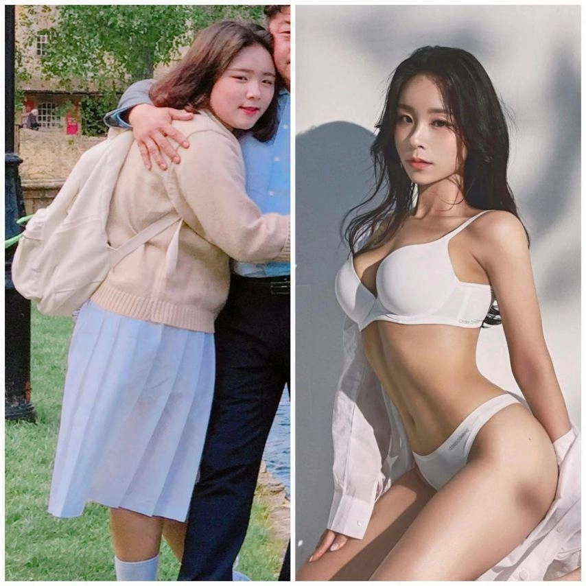 72kg ->44kg 된 필라테스 강사 몸매