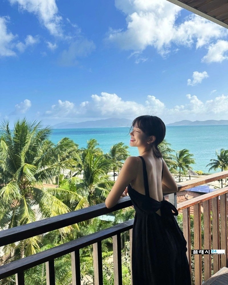 ㅇㅎ)같이 하고 싶은 한화 치어리더 박소영 휴가 룩