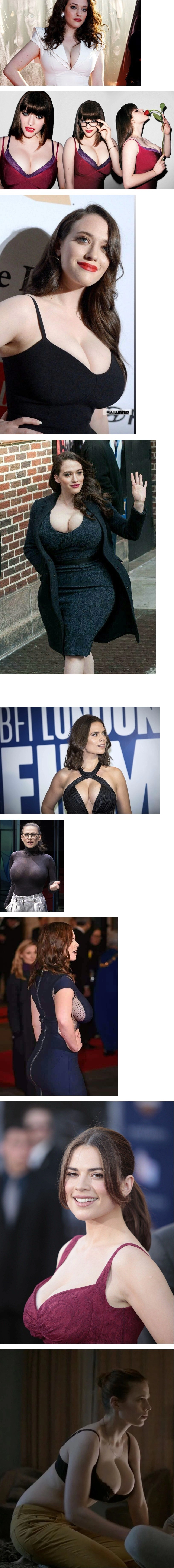 헐리우드 대표 '폭유' 여배우들