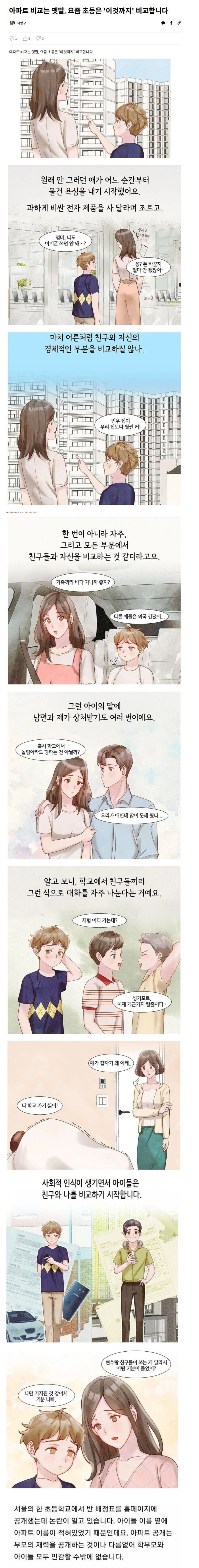 요즘 초등학생은 '이것까지' 비교합니다