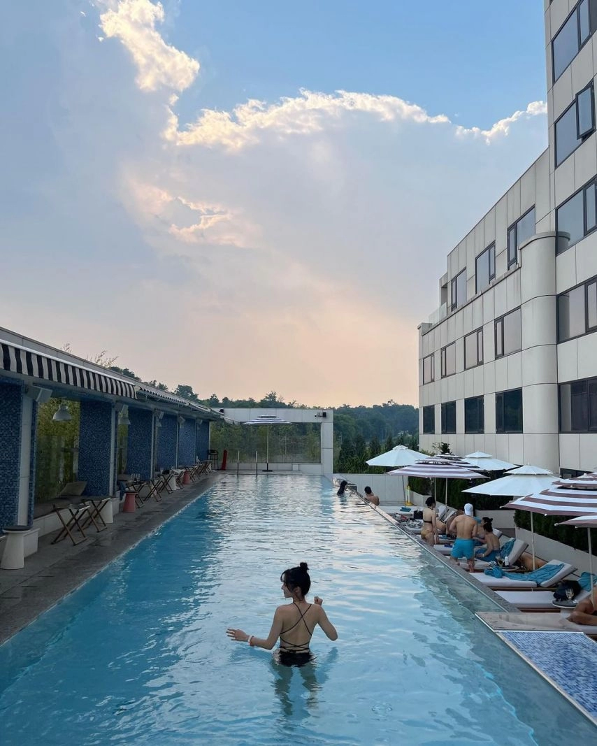 여돌 몸매 GOAT 스텔라 민희 수영복