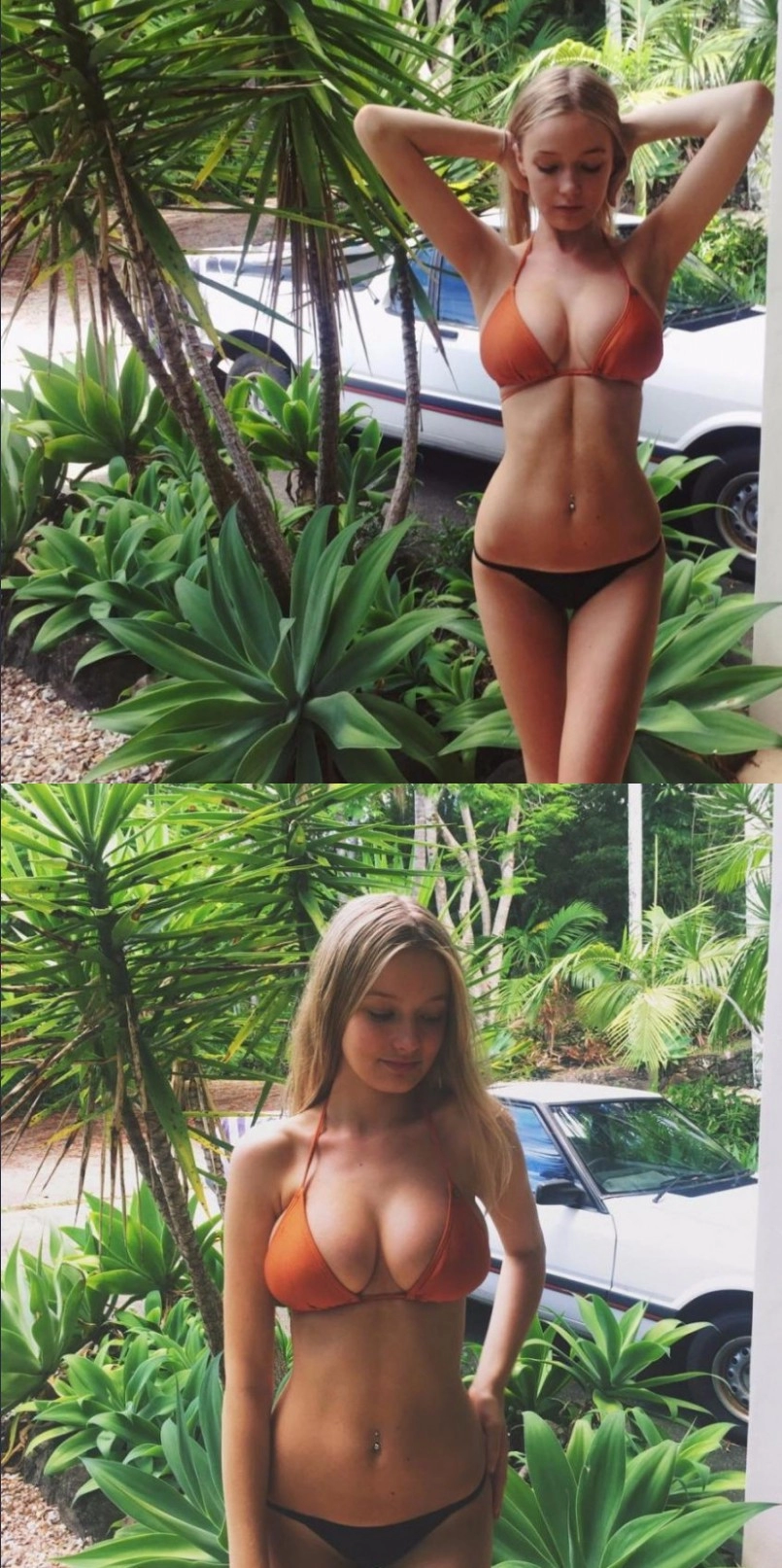 청순해보이는 얼굴 그렇지 않는 몸매