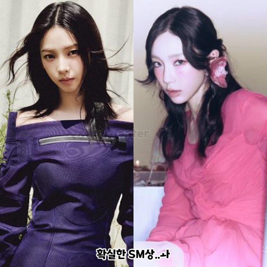 태연이 겹쳐보인다는 카리나