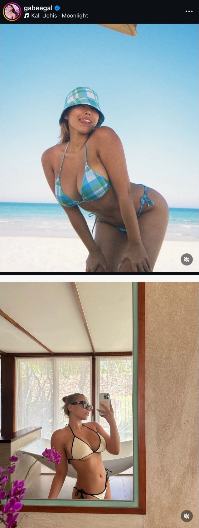 웬만한 남미녀보다 피지컬 좋은 가비 비키니