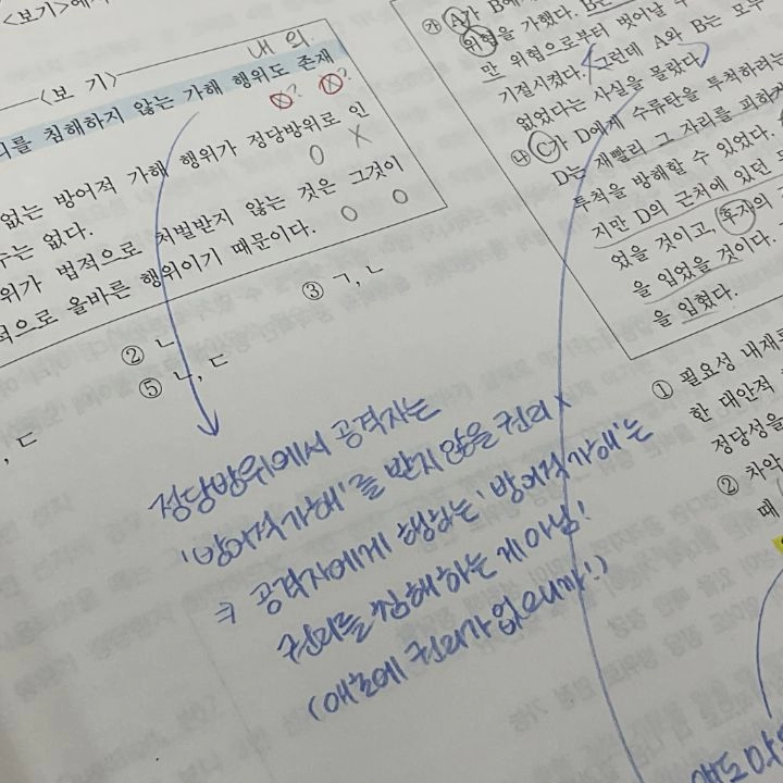 공부 꿀템이라는 컬러 샤프심