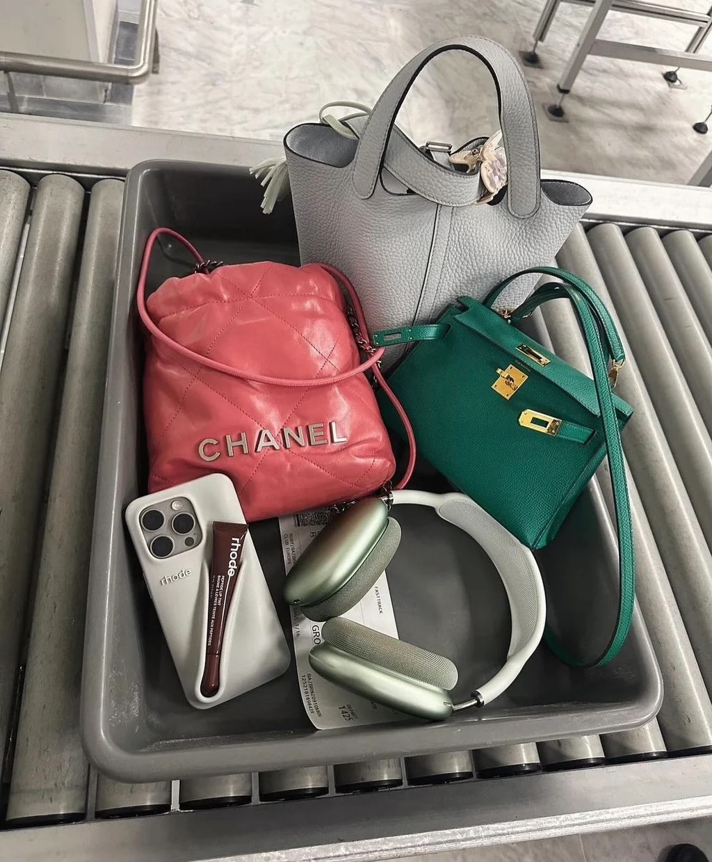 요즘 인스타 유행한다는 공항검색대 인증샷