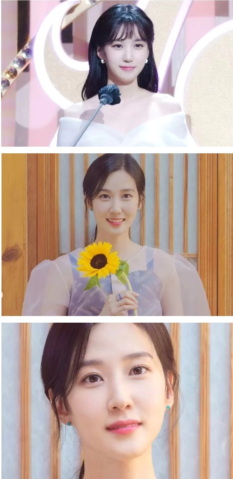 이 외모로 모태쏠로인 여배우